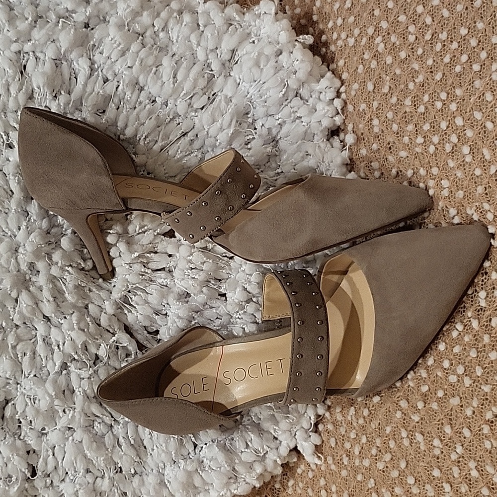 Sole Society Suede Heels